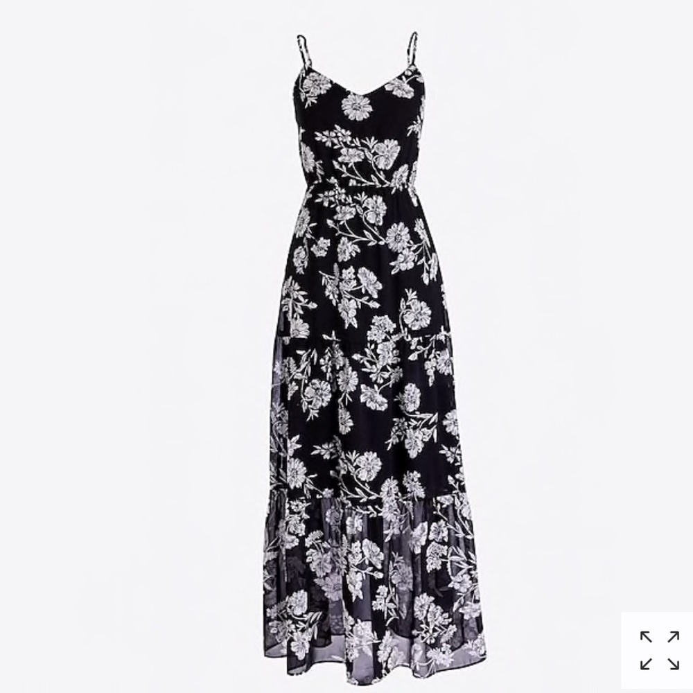 J.Crew Mercantile tiered maxi dress